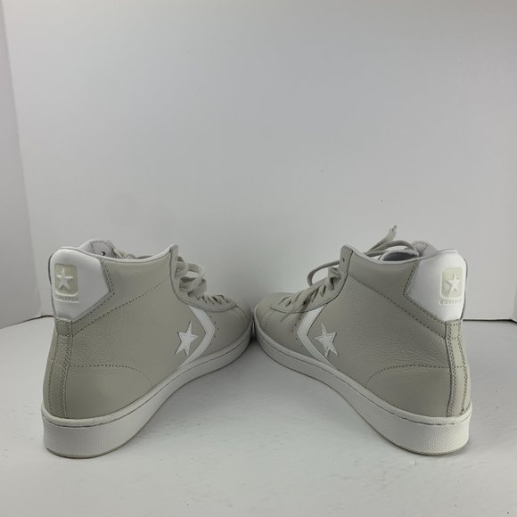 Converse Pro Leather Grey Suede White One Star - Picture 5 of 12